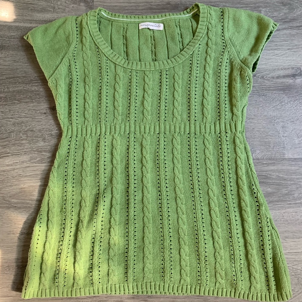 CUTE AEROPASTEL GREEN BLOUSE !!
